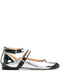 Mach & Mach two-tone ballerina shoes