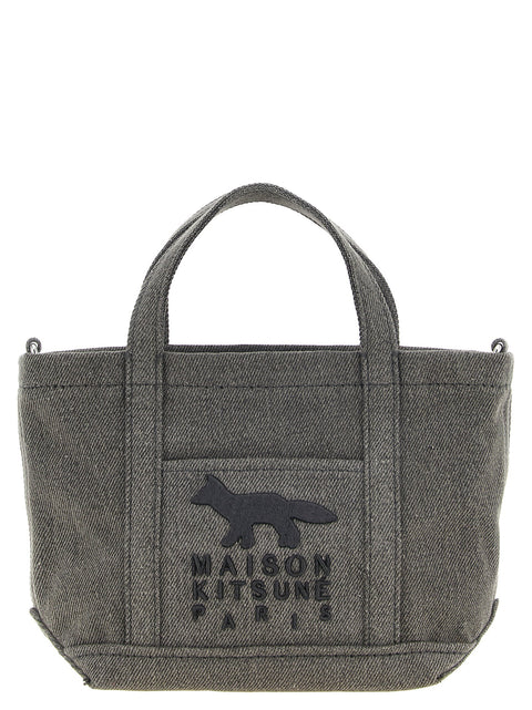 Maison Kitsuné Profile Fox Mini Shopping Bag