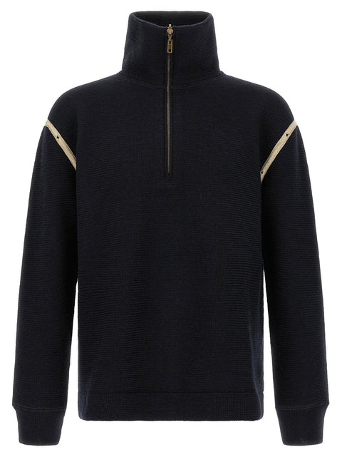 Maison Margiela Denim Patch Sweater