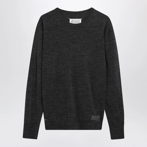 Maison Margiela Grey wool-blend sweater