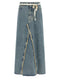 Maison Margiela Raw Hem Denim Skirt