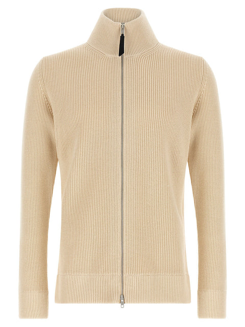 Maison Margiela Ribbed Knit Cardigan