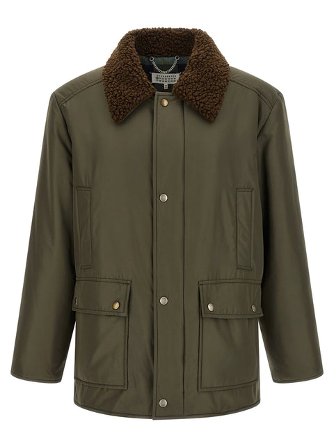 Maison Margiela Shearling Collar Parka