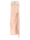 Maison Margiela Silk Lace Slip Midi Dress Dress