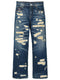 Marc Jacobs The Rip And Repair Straight Jean Jeans