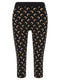Marine Serre Beige All Over Moon Capri Leggings