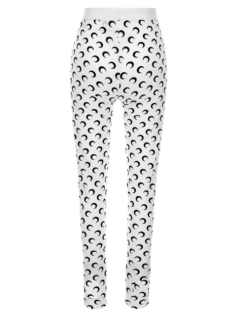 Marine Serre Moon Printed Jersey Leggings