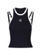 Marine Serre Moon layered tank top