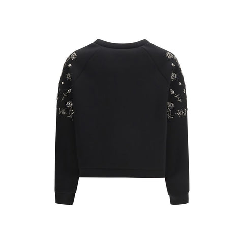 Max Mara Black Polyester Sweatshirt