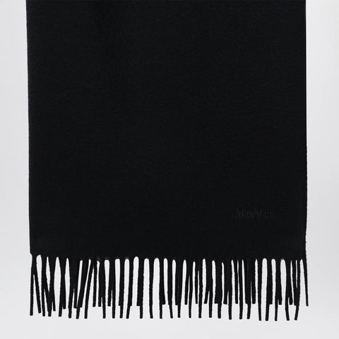 Max Mara Black cashmere scarf