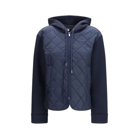 Max Mara Blue Polyester Sweatshirt