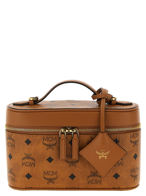 Mcm Small Aren Vanity Case Crossbody Bag