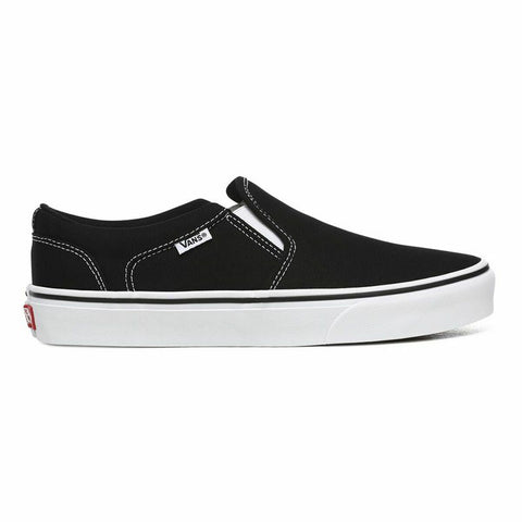 Men’s Casual Trainers Vans Asher Black-Fashion | Accessories > Clothes and Shoes > Sports shoes-Vans-41-Urbanheer