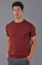 Mens Heavyweight Fitted Supima Cotton T-Shirt Port-T-Shirt-Paul James Knitwear-XXL-Port-Urbanheer