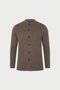 Midweight Cotton Knitted Nehru Jacket