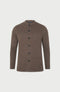 Midweight Cotton Knitted Nehru Jacket