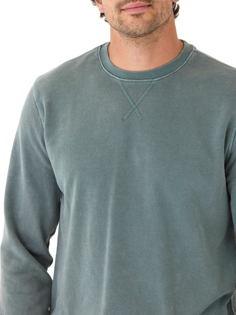 Mineral Wash Fleece Crew