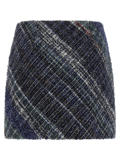 Missoni Check Wool Skirt
