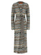 Missoni Chevron Lamé Cardigan