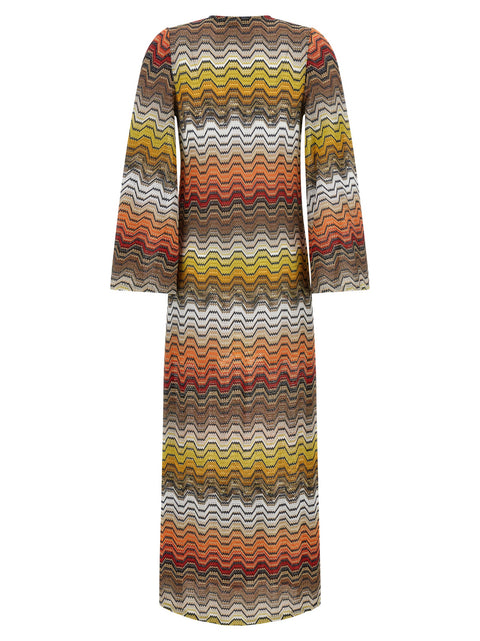 Missoni Greek Motif Cover-up Dress