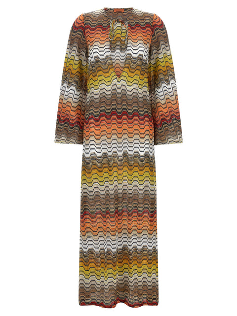 Missoni Greek Motif Cover-up Dress