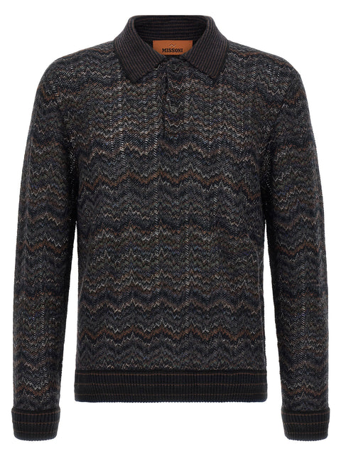 Missoni Knitted Polo Shirt
