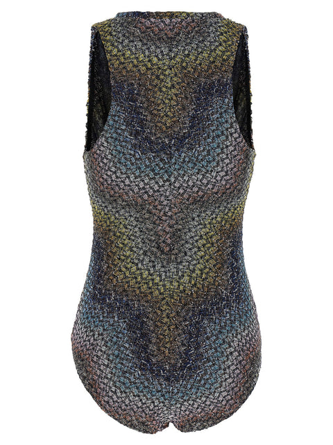Missoni Zigzag One-piece Swimsuit