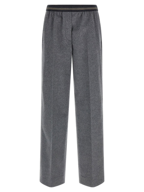 Miu Miu Velour Wool Pants