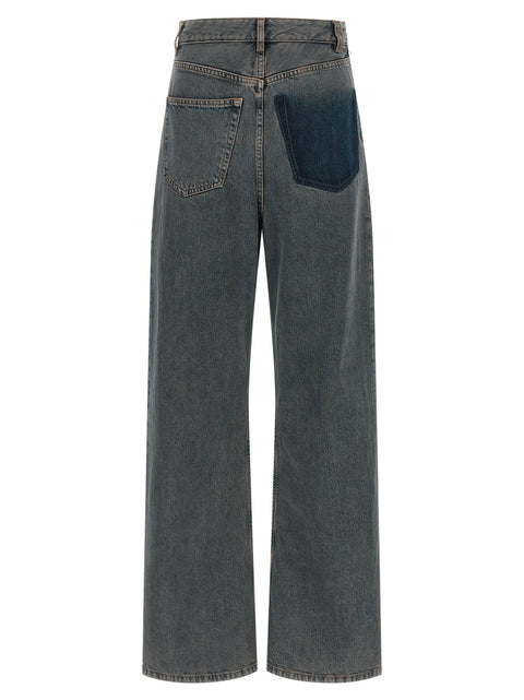 Mm6 Maison Margiela Back-to-back Construction Jeans