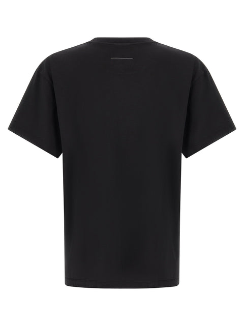 Mm6 Maison Margiela Logo Patch T-shirt