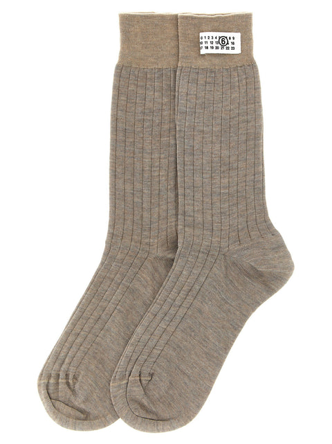 Mm6 Maison Margiela Numeric Signature Mm6 Socks