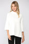 Mock Neck Pull Over Sweater/Bell Sleeve CREAM-Sweater-FATE-S-CREAM-Urbanheer
