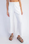 Modal Scuba Cropped Wide Pant