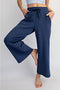 Modal Scuba Cropped Wide Pant