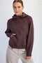 Modal Scuba Quarter Zip Hoddie Jacket