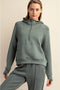 Modal Scuba Quarter Zip Hoddie Jacket