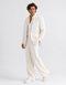 Monaco Linen Blazer – Off White