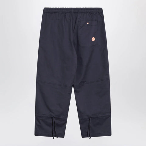 Moncler Genius Blue trousers in cotton gabardine