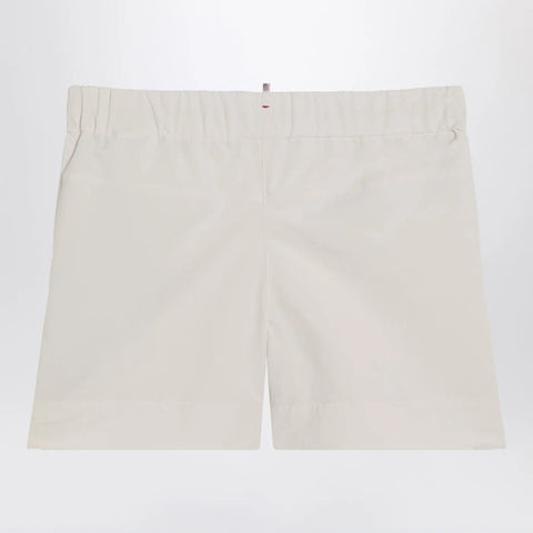 Moncler Grenoble Beige technical froissé Shorts