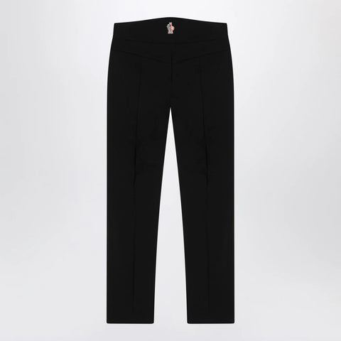 Moncler Grenoble Black slim trousers in GORE-TEX