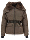 Moncler Grenoble Gelise Brown Down Jacket