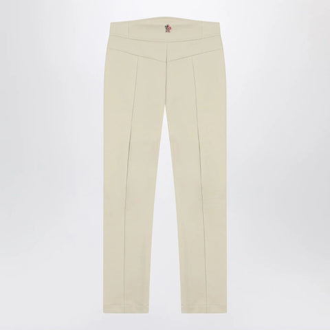 Moncler Grenoble Ivory slim trousers in GORE-TEX