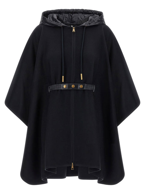 Moncler Two-material Cape
