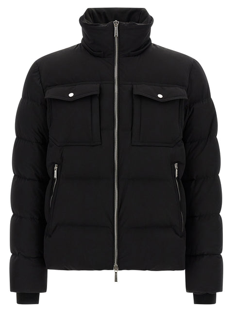 Moorer Alarick Bomber Jacket - Acqua Line