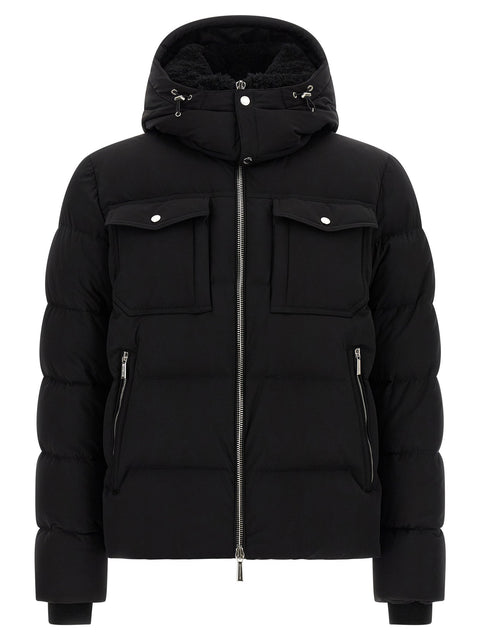 Moorer Alarick Bomber Jacket - Acqua Line