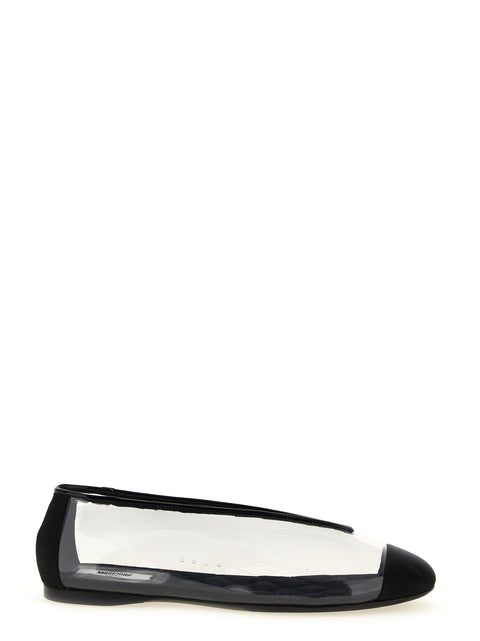Moschino Pvc Ballet Flats