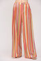 Multi Color Sequin Wide Leg Pants