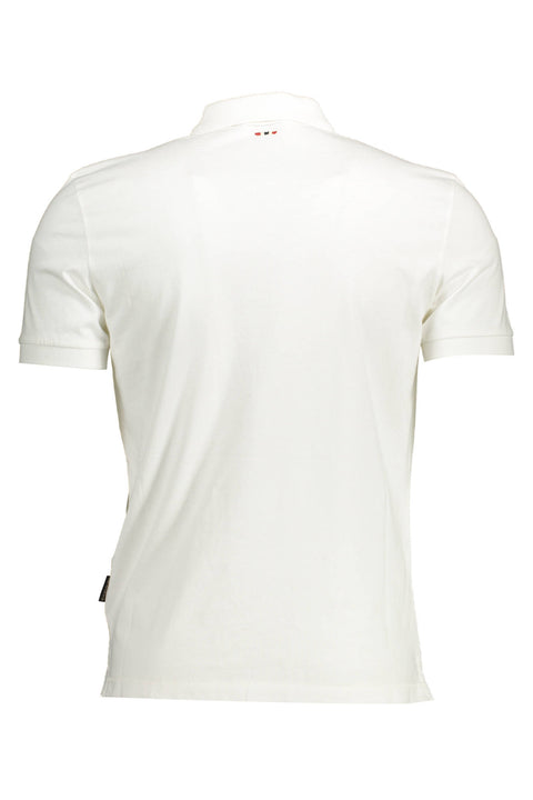 NAPAPIJRI POLO SHORT SLEEVE MAN WHITE-Polo-NAPAPIJRI-WHITE-S-Urbanheer