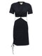 Nensi Dojaka Cut-out T-shirt Dress