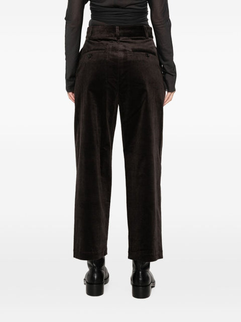 NICHOLSON & NICHOLSON Trousers BROWN